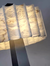 Selah Oak Alabaster Floor Lamp, detail view 5