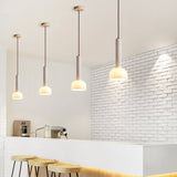 Solen Vine Travertine Pendant Light, detail view 6