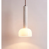 Solen Vine Travertine Pendant Light, detail view 7
