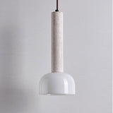 Solen Vine Travertine Pendant Light, detail view 9
