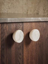 Vale Bay Marble Cabinet Handle, detail view 4