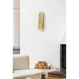 Sora Moss Alabaster Wall Light, detail view 26