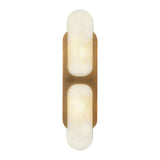 Sora Moss Alabaster Wall Light, detail view 16