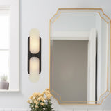 Sora Moss Alabaster Wall Light, detail view 3