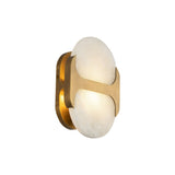 Sora Moss Alabaster Wall Light, detail view 17