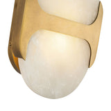 Sora Moss Alabaster Wall Light, detail view 20