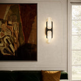 Sora Moss Alabaster Wall Light, detail view 2