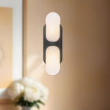 Sora Moss Alabaster Wall Light, detail view 4