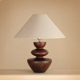 Auria Moss Wood Table Lamp, detail view 8