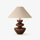 Auria Moss Wood Table Lamp, detail view 16