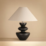 Auria Moss Wood Table Lamp, detail view 10