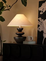 Auria Moss Wood Table Lamp, detail view 13