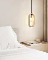 Briar Vale Travertine Pendant Light, detail view 9