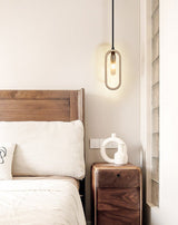 Briar Vale Travertine Pendant Light, detail view 10
