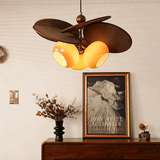 Liora Cedar Glass Chandelier, detail view 4