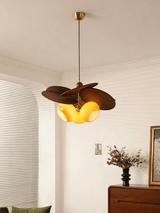 Liora Cedar Glass Chandelier, detail view 8
