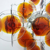 Jora Drift Glass Chandelier, detail view 6