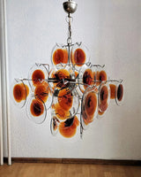 Jora Drift Glass Chandelier, detail view 9