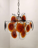 Jora Drift Glass Chandelier, detail view 4