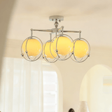 Mira Morrow Glass Ceiling Light, detail view 2