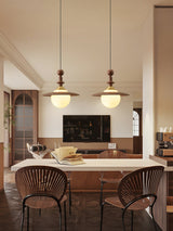 Sable Cove Glass Pendant Light, detail view 5
