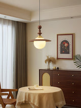 Sable Cove Glass Pendant Light, detail view 3