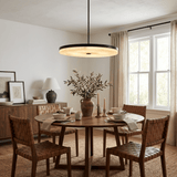 Talia Lark Alabaster Pendant Light, detail view 8