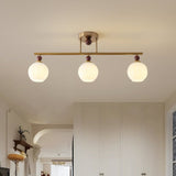 Tarin Shade Glass Ceiling Light, detail view 2