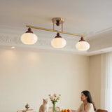 Tarin Shade Glass Ceiling Light, detail view 3