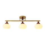Tarin Shade Glass Ceiling Light, detail view 9