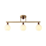Tarin Shade Glass Ceiling Light, detail view 11