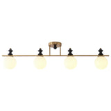Tarin Shade Glass Ceiling Light, detail view 13
