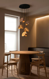 Vera Willow Wood Pendant Light, detail view 12