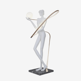 Wren Haven Marble Floor Lamp by Maison Velume