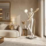 Wren Haven Marble Floor Lamp, detail view 6