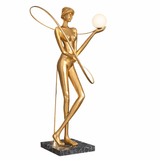 Wren Haven Marble Floor Lamp, detail view 9