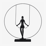 Zella Iris Metal Decorative Object by Maison Velume