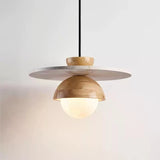 Sora Arc Travertine Pendant Light, detail view 3
