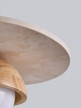 Sora Arc Travertine Pendant Light, detail view 14