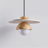 Sora Arc Travertine Pendant Light, detail view 10