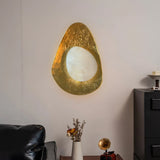 Amara Halo Alabaster Wall Light, detail view 3