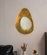 Amara Halo Alabaster Wall Light, detail view 5