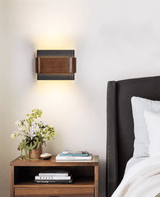 Calia Silva Travertine Wall Light, detail view 8