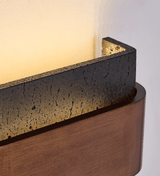 Calia Silva Travertine Wall Light, detail view 6
