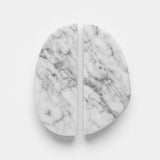 Elara Moon Marble Decorative Object, detail view 3