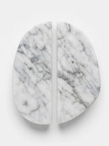 Elara Moon Marble Decorative Object, detail view 7