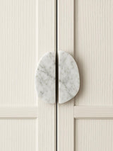 Elara Moon Marble Decorative Object, detail view 8