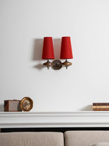 Flora Hearth Wood Wall Light, detail view 80
