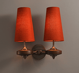 Flora Hearth Wood Wall Light, detail view 23