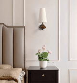 Flora Hearth Wood Wall Light, detail view 17